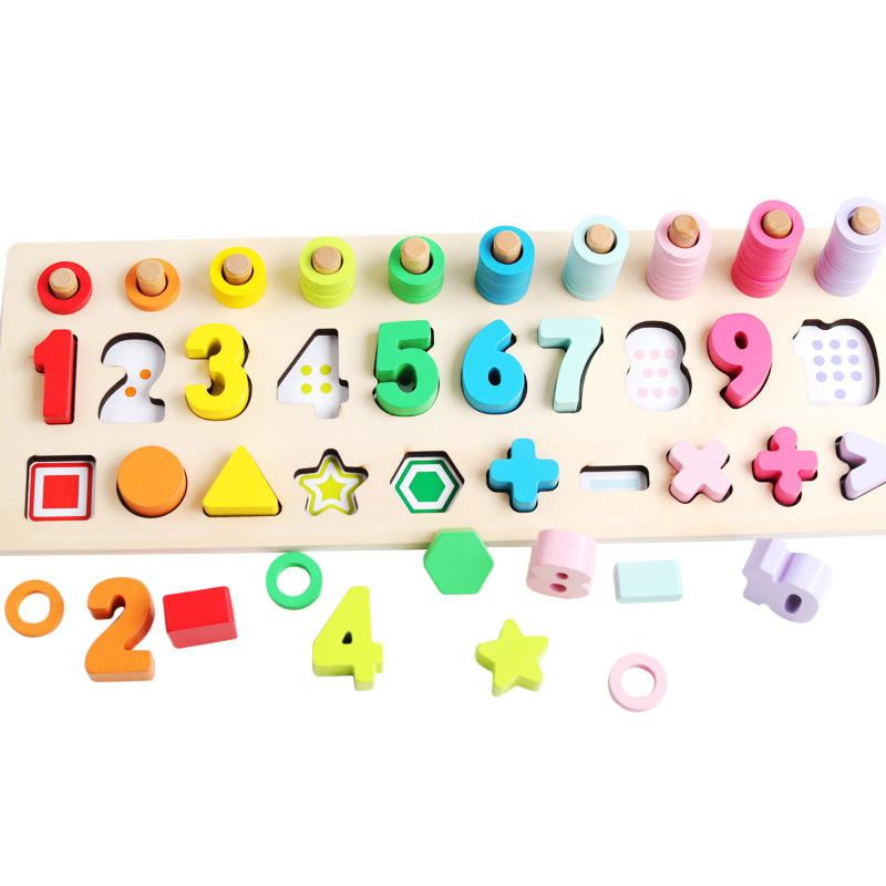 Puzzle Montessori Numeri e Forme